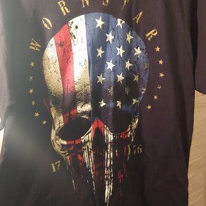 Wornstar Skull Tee Shirt